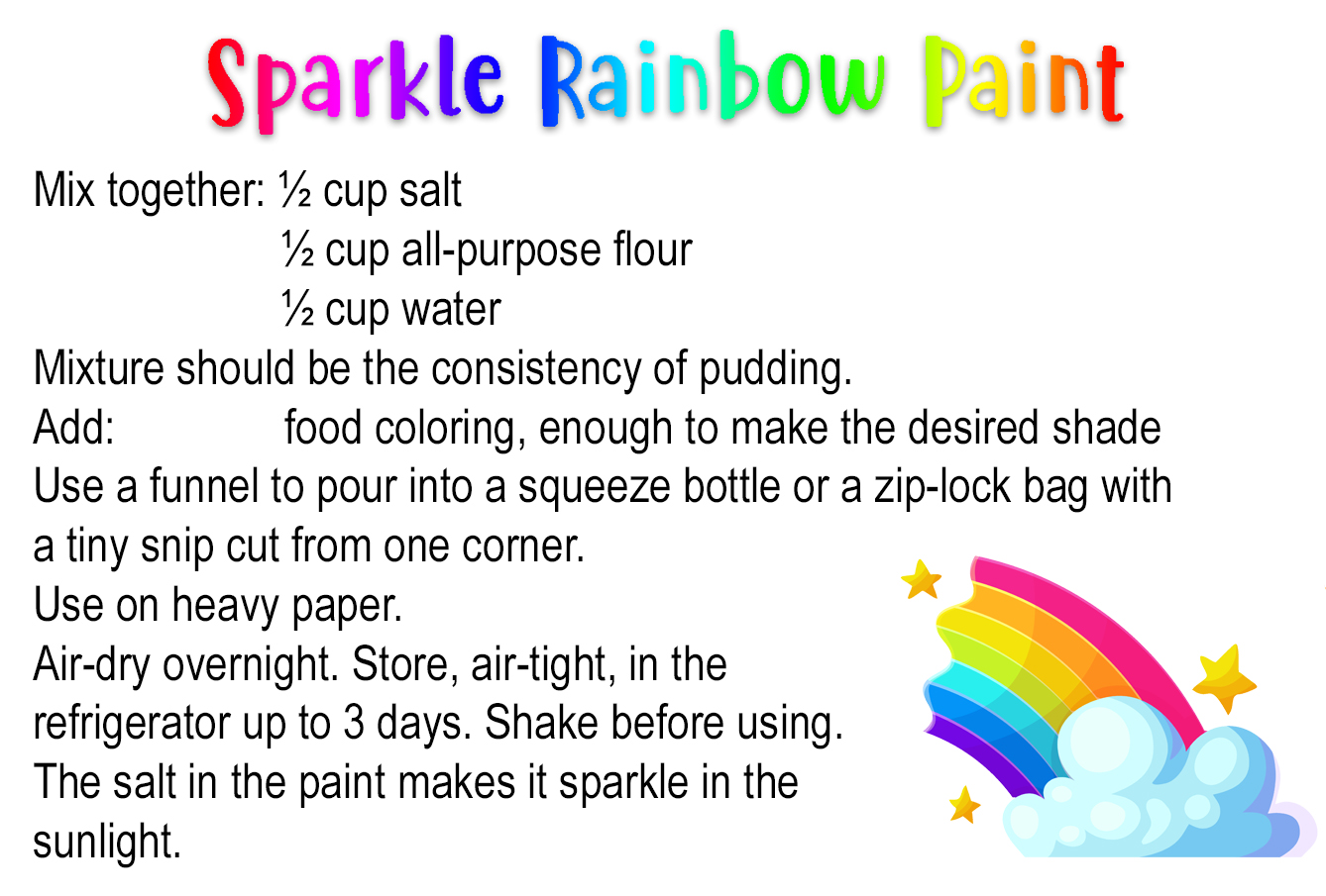 rainbow paint